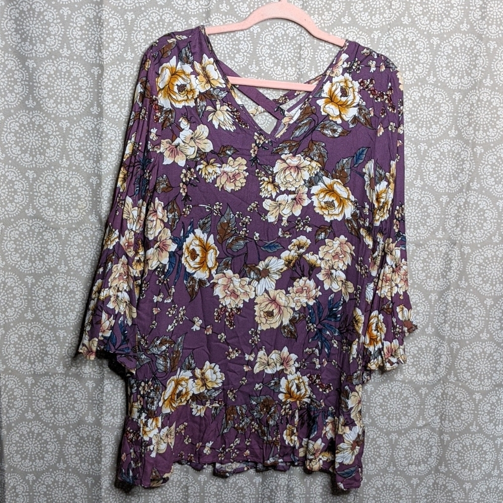 Floral Blouse EUC